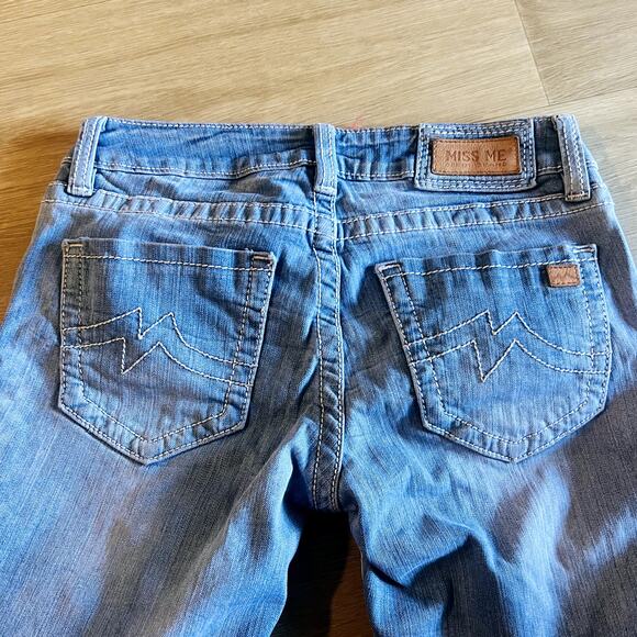 Miss Me Denim Jeans Light Wash Sunny Skinny Jeans Size 29 - Picture 3 of 4